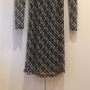 Kenneth Cole Dresses - Kenneth Cole Black and White Silk Dress Kenneth Cole Dresses - Kenneth Cole Black and White Silk Dress